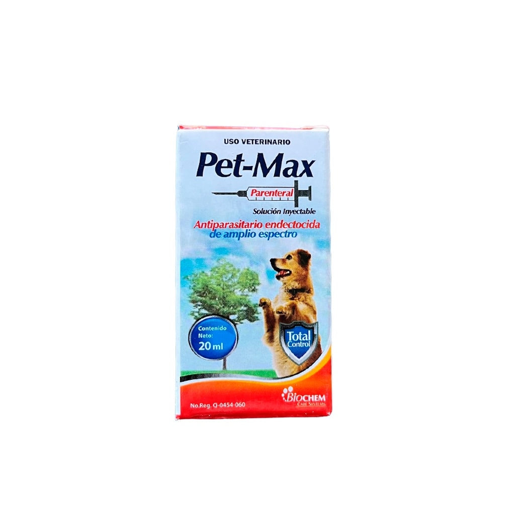 Pet Max Parenteral 20 Ml Inyectable - Biochem Pet Max Parenteral 20 Ml Inyectable - Biochem